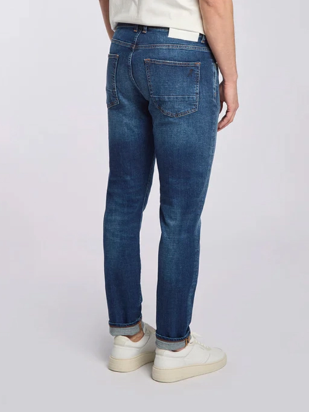 Goldgarn GoldGarn U2 | Tapered Fit Jeans - Mid Blue L36
