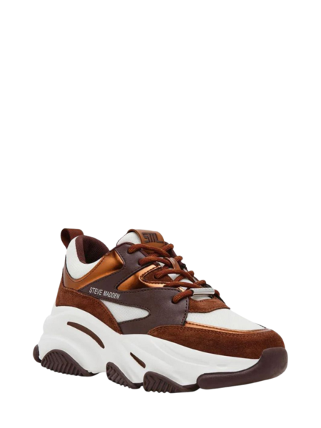 Steve Madden Steve Madden Progressive Sneaker - Bronze Mul