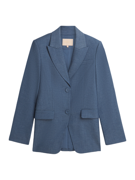 Josh V Josh V Nila Blazer - Blue Chambray Josh V Nila Blazer - Blue Chambray