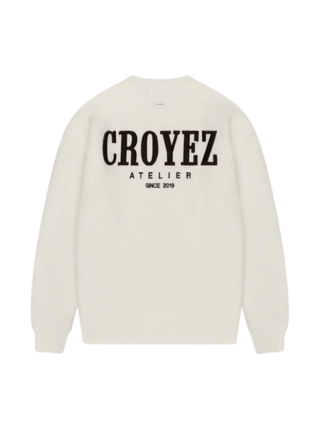 Croyez Women Gallery Knit Sweater - Off-White Croyez Croyez Women Gallery Knit Sweater - Off-White