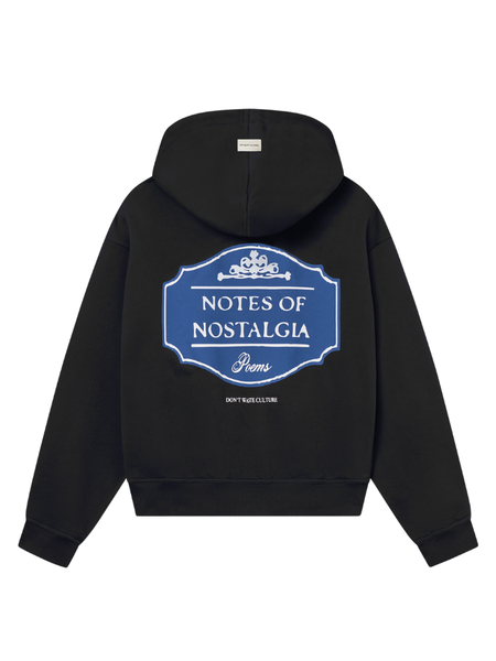 Don't Waste Culture Don't Waste Culture Ulric Zipped Hoodie - Black