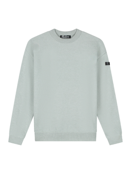 Malelions Malelions Oversized Knitted Sweater - Ocean Grey Malelions Oversized Knitted Sweater - Ocean Grey