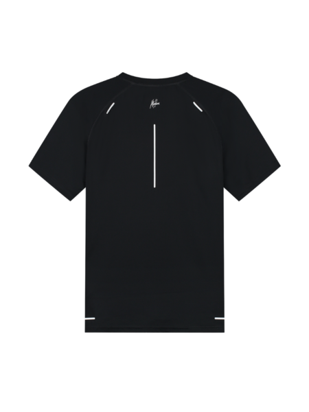 Malelions Malelions Sport Padel Pique T-Shirt - Black