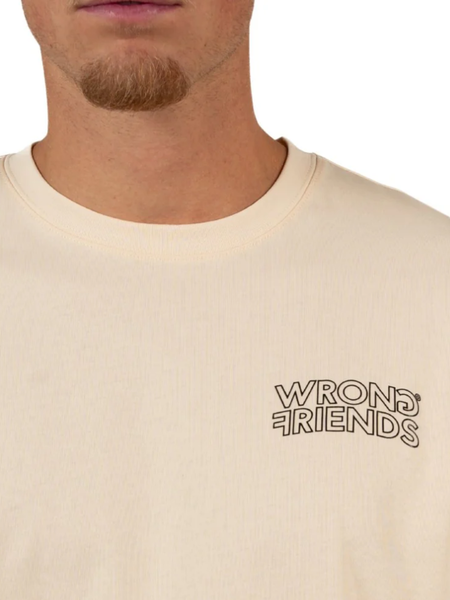 Wrong Friends Wrong Friends Walden T-Shirt - Beige