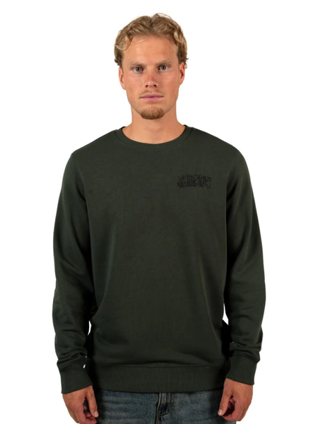 Wrong Friends Wrong Friends Walden Sweater - Dark Green