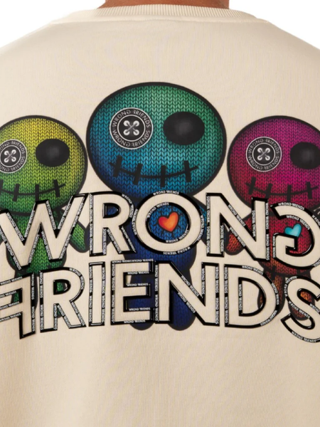 Wrong Friends Walden Sweater - Beige Wrong Friends Wrong Friends Walden Sweater - Beige