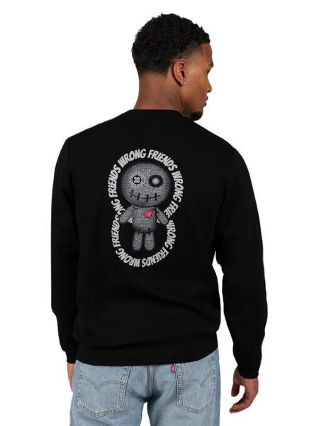 Wrong Friends Wrong Friends Kiowa Sweater - Black
