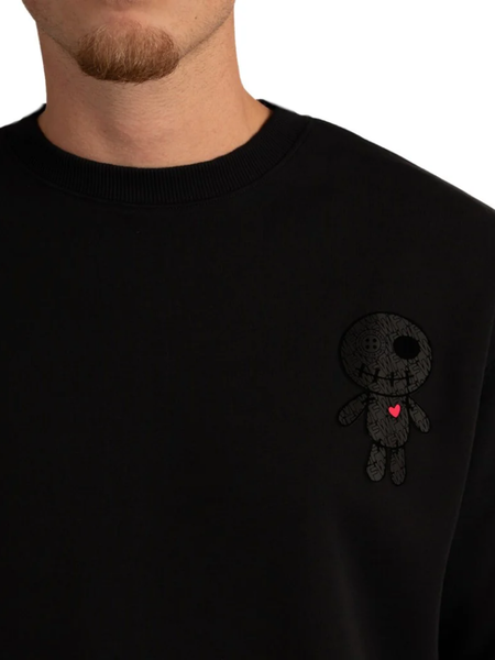 Wrong Friends Hinton Sweater - Black Wrong Friends Wrong Friends Hinton Sweater - Black