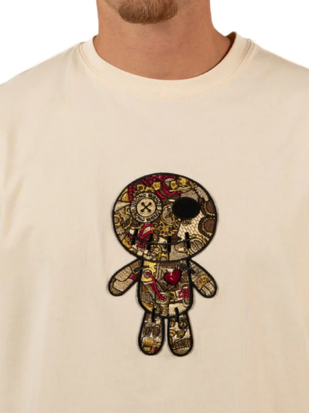 Wrong Friends Wrong Friends Ennis T-Shirt - Beige