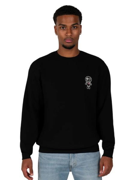 Wrong Friends Wrong Friends Brooks Sweater - Black