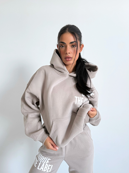 Unique The Label Elyana Hoodie - Mocha Unique The Label Unique The Label Elyana Hoodie - Mocha