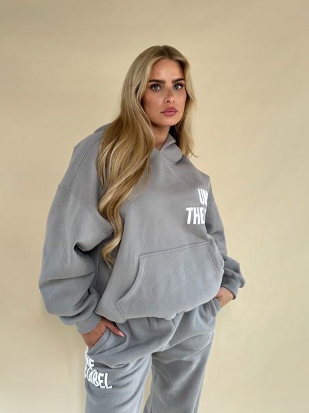 Unique The Label Elyana Hoodie - Pebble Unique The Label Unique The Label Elyana Hoodie - Pebble