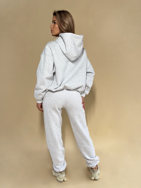 Unique The Label Elyana Pants - Light Grey Melange Unique The Label Unique The Label Elyana Pants - Light Grey Melange