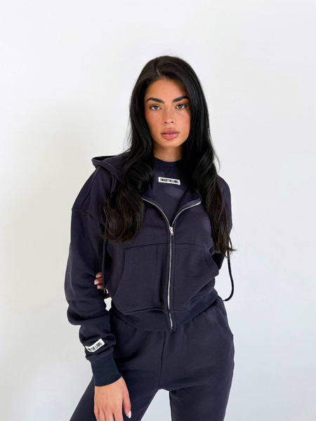 Unique The Label Molly Vest - Deep Dark Navy Unique The Label Unique The Label Molly Vest - Deep Dark Navy