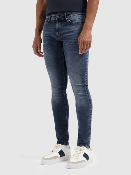 Pure Path The Jone Skinny Fit Jeans - Denim Dark Blue Pure Path Pure Path The Jone Skinny Fit Jeans - Denim Dark Blue