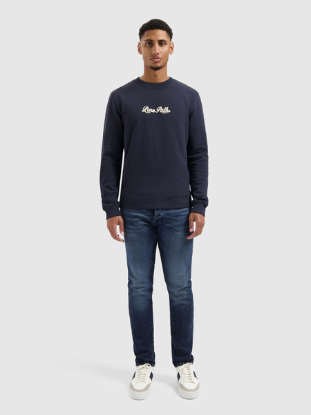 Pure Path Pure Path The Ryan Slim Fit Jeans - Denim Dark Blue