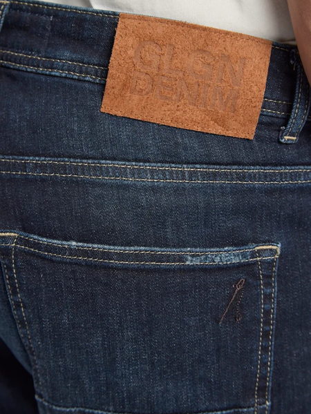 Goldgarn GoldGarn U2 | Tapered Fit Jeans - Dark Blue L32
