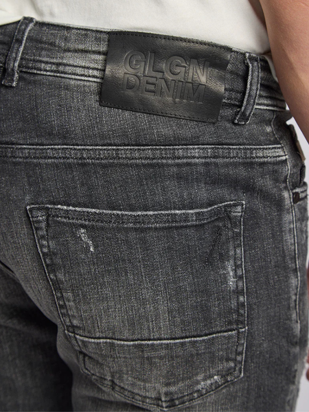 Goldgarn GoldGarn U2 | Tapered Fit Jeans - Black Vintage L32