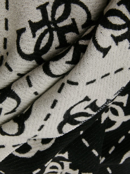 Guess Guess Scarf 70X190 - Black Logo