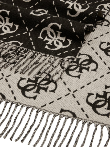 Guess Guess Scarf 70X190 - Black Logo