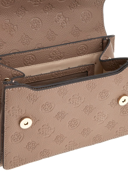 Guess Cresidia II XBody Flap - Dark Taupe Logo Guess Guess Cresidia II XBody Flap - Dark Taupe Logo