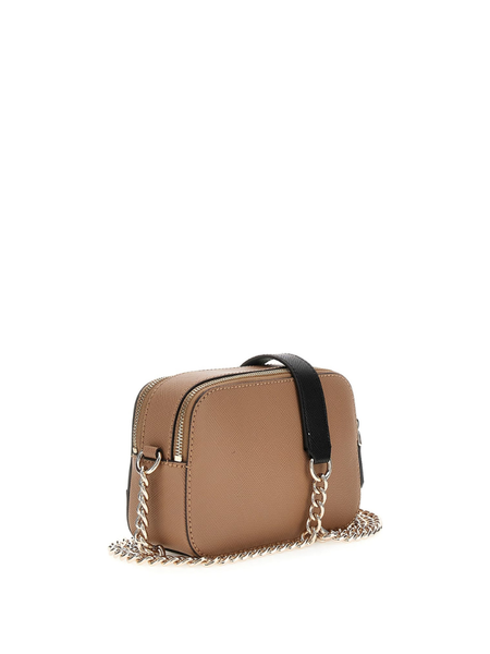 Guess Guess Noelle II Crossbody Camera Bag - Tan Multi