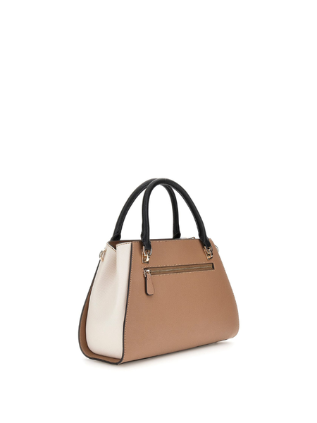 Guess Noelle II Luxury Satchel - Tan Multi Guess Guess Noelle II Luxury Satchel - Tan Multi