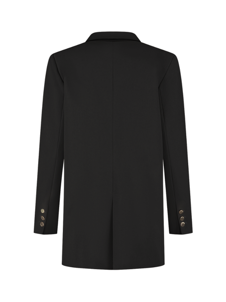 Malelions Malelions Women Gallery Oversized Blazer - Black