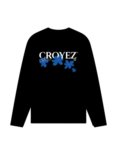 Croyez Botanique Longsleeve - Black/Cobalt Croyez Croyez Botanique Longsleeve - Black/Cobalt