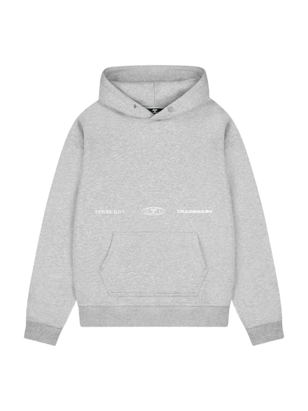 JorCustom Uncommon Fleece Oversized Hoodie - Grey Melange JorCustom JorCustom Uncommon Fleece Oversized Hoodie - Grey Melange