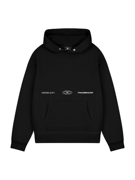 JorCustom Uncommon Fleece Oversized Hoodie - Black JorCustom JorCustom Uncommon Fleece Oversized Hoodie - Black