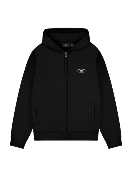 JorCustom JorCustom Uncommon Fleece Zipped Hoodie - Black
