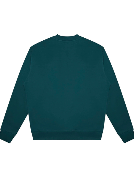 One First Movers One First Movers Basic Crewneck - Bottle Green