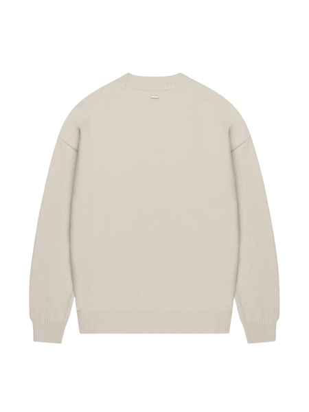 Croyez Fluffy Essence Knit Sweater - Cream Croyez Croyez Fluffy Essence Knit Sweater - Cream