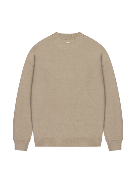 Croyez Fluffy Essence Knit Sweater - Sand Croyez Croyez Fluffy Essence Knit Sweater - Sand