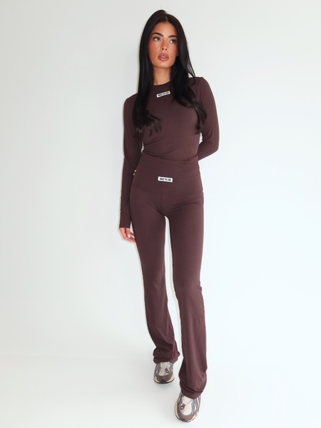 Unique The Label Unique The Label Nena Long Sleeve - Cacao