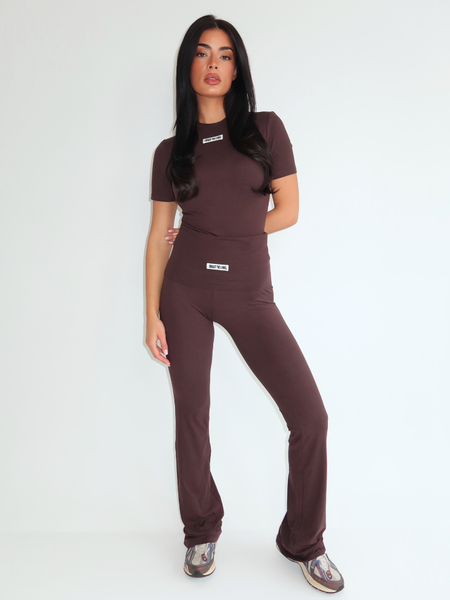Unique The Label Nena Pants - Cacao Unique The Label Unique The Label Nena Pants - Cacao