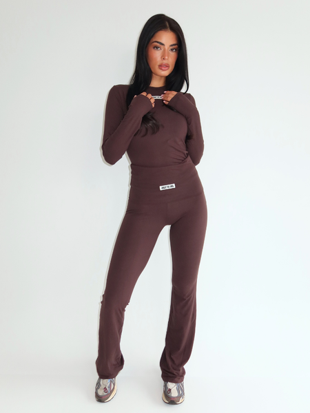 Unique The Label Nena Pants - Cacao Unique The Label Unique The Label Nena Pants - Cacao