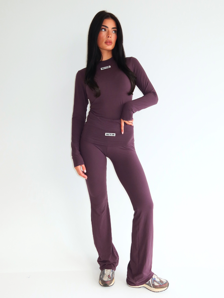 Unique The Label Nena Pants - Deep Berry Unique The Label Unique The Label Nena Pants - Deep Berry