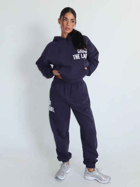 Unique The Label Unique The Label Elyana Jogger - Deep Dark Navy Unique The Label Elyana Jogger - Deep Dark Navy