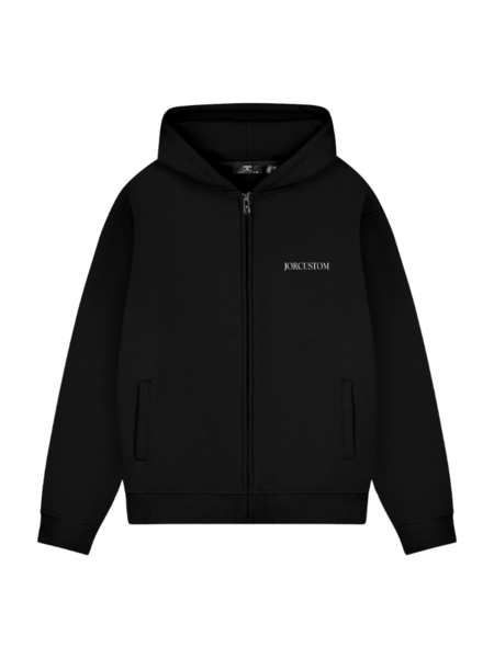 JorCustom JorCustom Women Angel 2.0 Fleece Zipped Hoodie - Black JorCustom Women Angel 2.0 Fleece Zipped Hoodie - Black