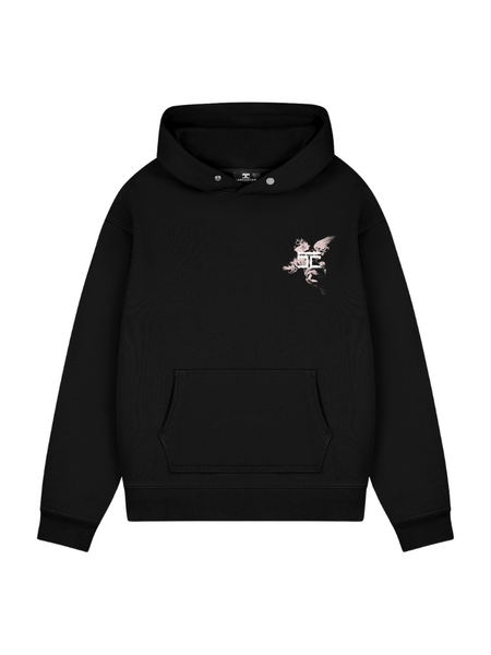 JorCustom Women Above All Fleece Oversized Hoodie - Black JorCustom JorCustom Women Above All Fleece Oversized Hoodie - Black