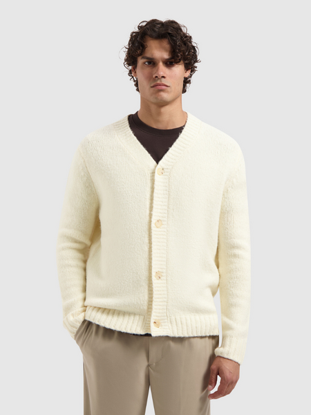 Pure Path Pure Path Loose fit Knitwear Cardigan - Ecru