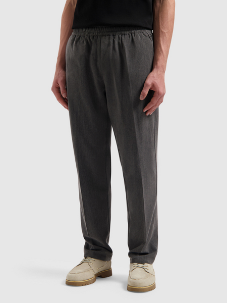 Pure Path Pure Path Regular fit Smart Pants - Antra Melange