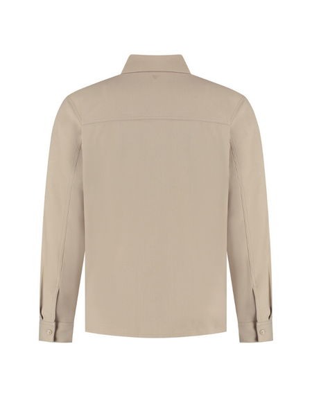 Pure Path Pure Path Regular fit Overshirts - Camel
