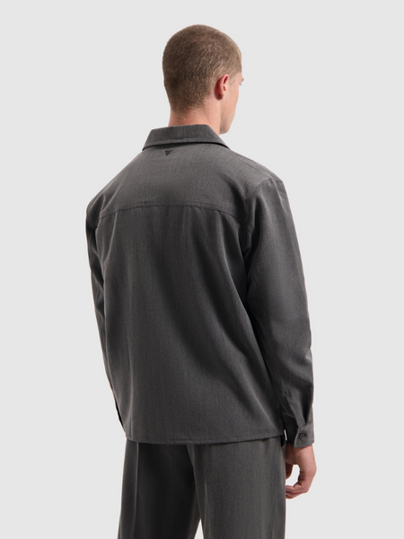 Pure Path Pure Path Regular fit Overshirts - Antra Melange