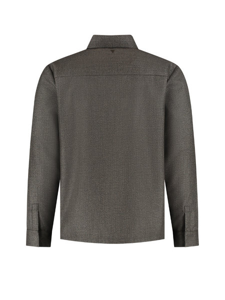 Pure Path Pure Path Regular fit Overshirts - Dark Brown