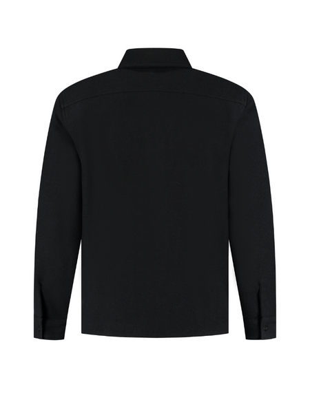 Pure Path Pure Path Regular fit Flannel Overshirts - Black