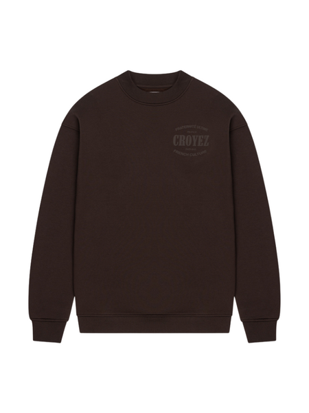 Croyez Croyez Stamp Sweater - Brown