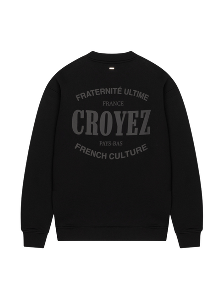 Croyez Croyez Stamp Sweater - Black Croyez Stamp Sweater - Black